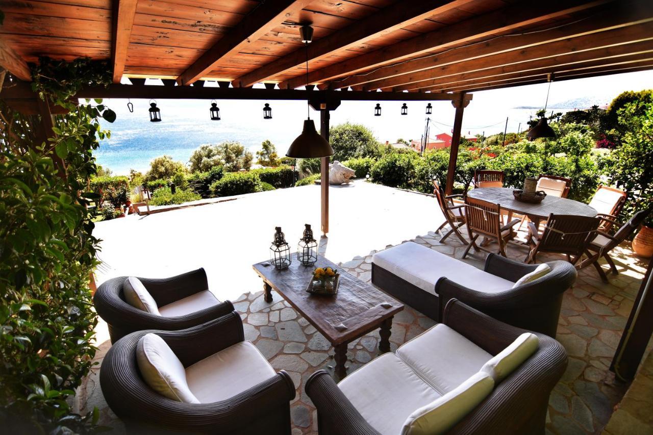 Blue Bay View - Beach House Vathirrevma Екстериор снимка