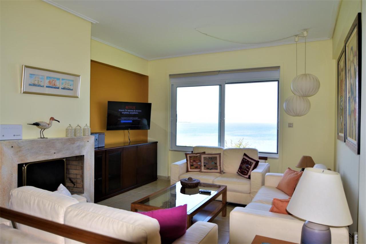 Blue Bay View - Beach House Vathirrevma Екстериор снимка
