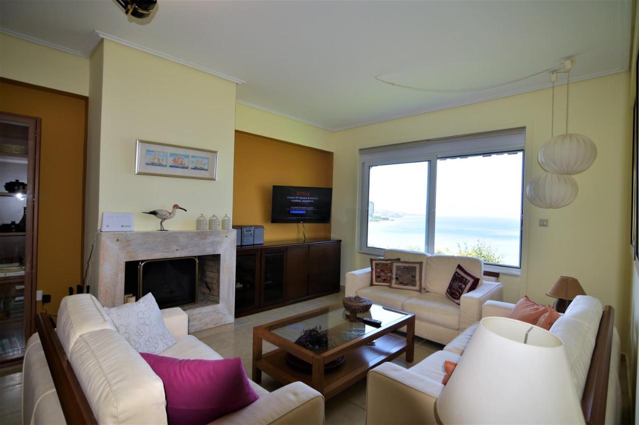 Blue Bay View - Beach House Vathirrevma Екстериор снимка